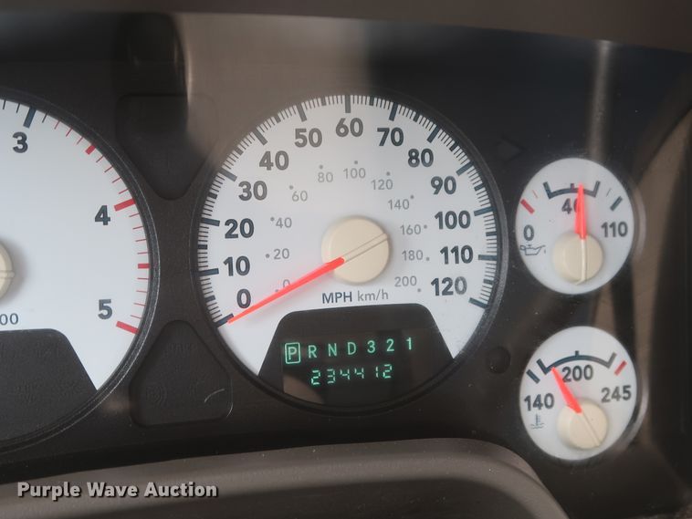 image for item GS9937 2008 Dodge Ram 4500  refrigerated truck