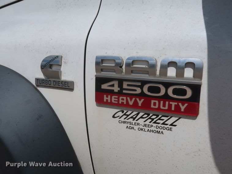 image for item GS9937 2008 Dodge Ram 4500  refrigerated truck