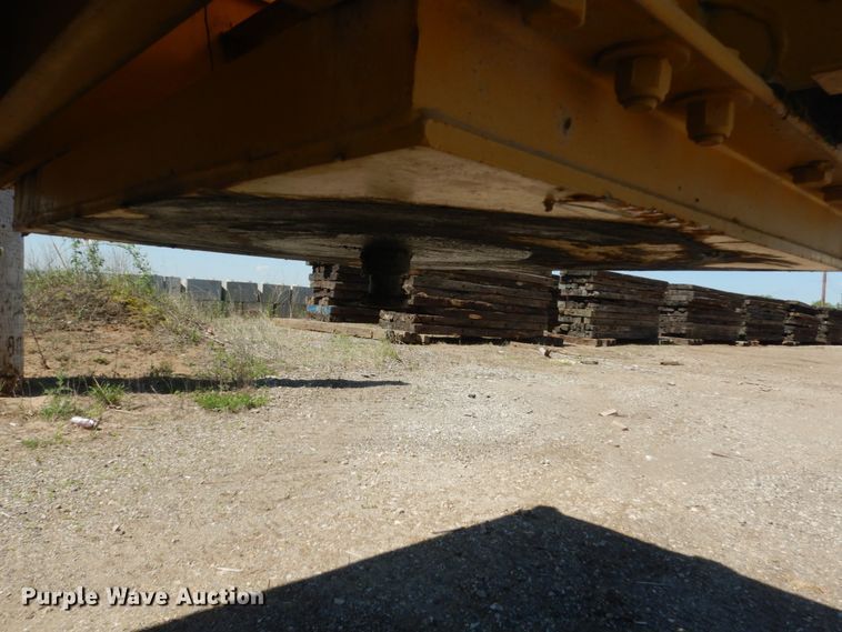 image for item GW9940 2000 Dan Hill Flowboy belt trailer