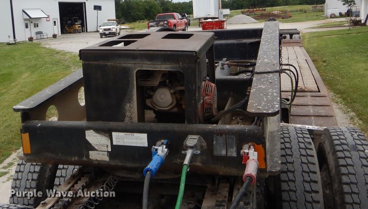 image for item HM9602 1996 Fontaine TB50NGB lowboy equipment trailer