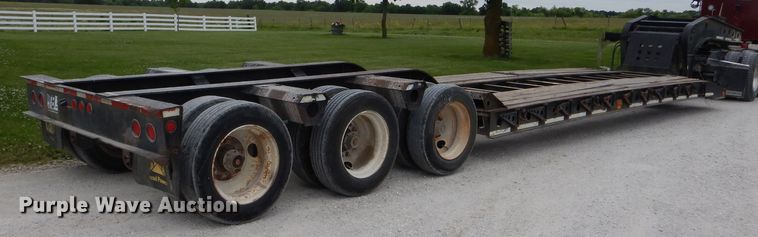 image for item HM9602 1996 Fontaine TB50NGB lowboy equipment trailer