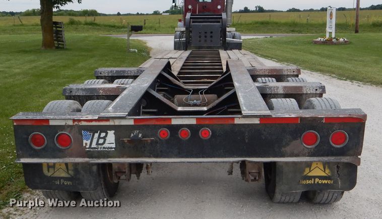 image for item HM9602 1996 Fontaine TB50NGB lowboy equipment trailer