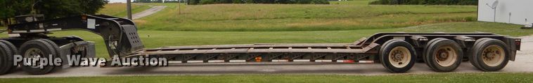 image for item HM9602 1996 Fontaine TB50NGB lowboy equipment trailer