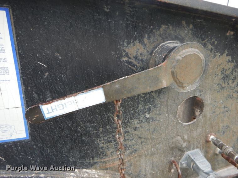 image for item HM9602 1996 Fontaine TB50NGB lowboy equipment trailer