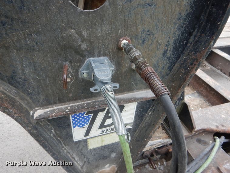 image for item HM9602 1996 Fontaine TB50NGB lowboy equipment trailer