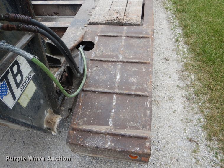 image for item HM9602 1996 Fontaine TB50NGB lowboy equipment trailer