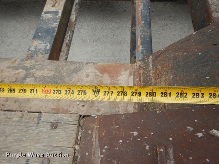 image for item HM9602 1996 Fontaine TB50NGB lowboy equipment trailer