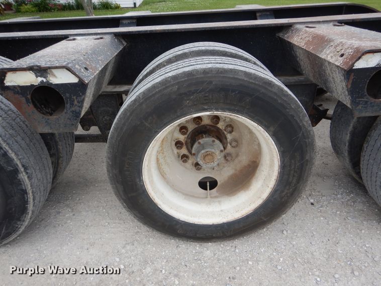 image for item HM9602 1996 Fontaine TB50NGB lowboy equipment trailer