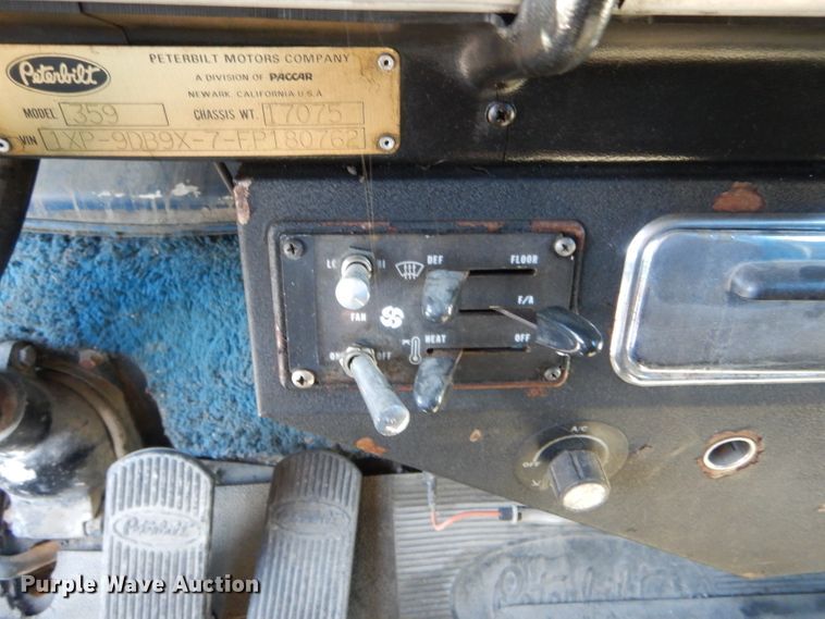 image for item HM9604 1985 Peterbilt 359  Semi truck