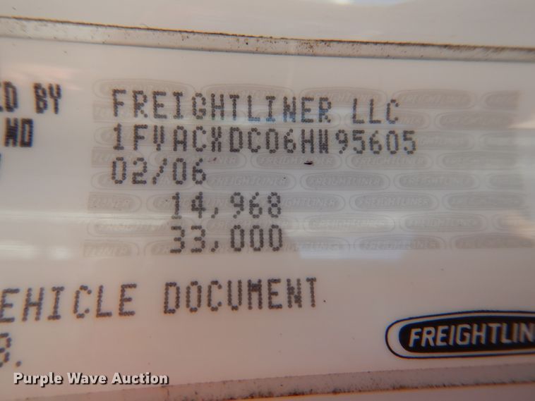 image for item HM9609 2006 Freightliner Business Class M2  box truck