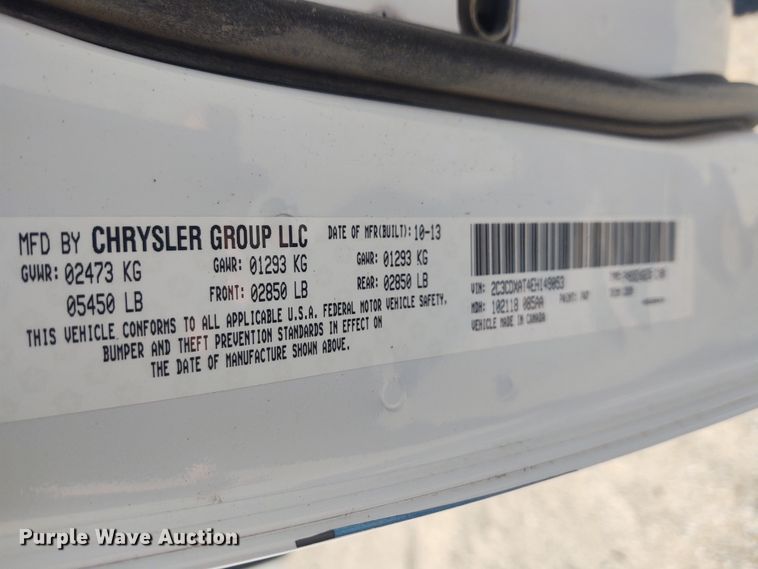 image for item DE6937 2014 Dodge Charger Police