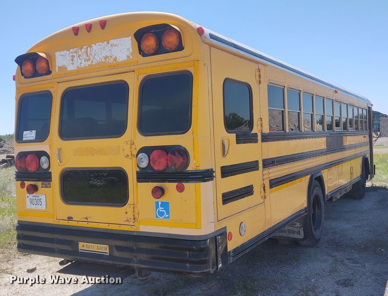 image for item DE6940 1996 Blue Bird TC2000  school bus