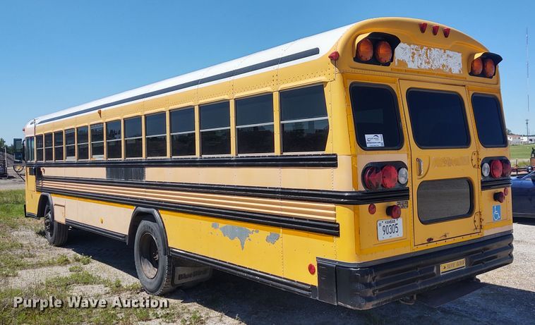 image for item DE6940 1996 Blue Bird TC2000  school bus