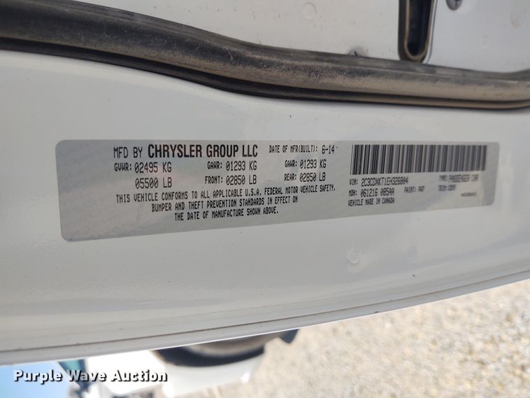 image for item DE6954 2014 Dodge Charger Police