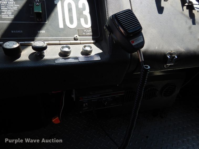 image for item DF4236 1981 Oshkosh Pierce Arrow E1055  pumper fire truck