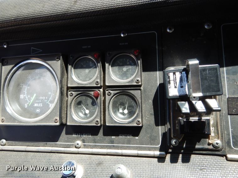 image for item DF4236 1981 Oshkosh Pierce Arrow E1055  pumper fire truck