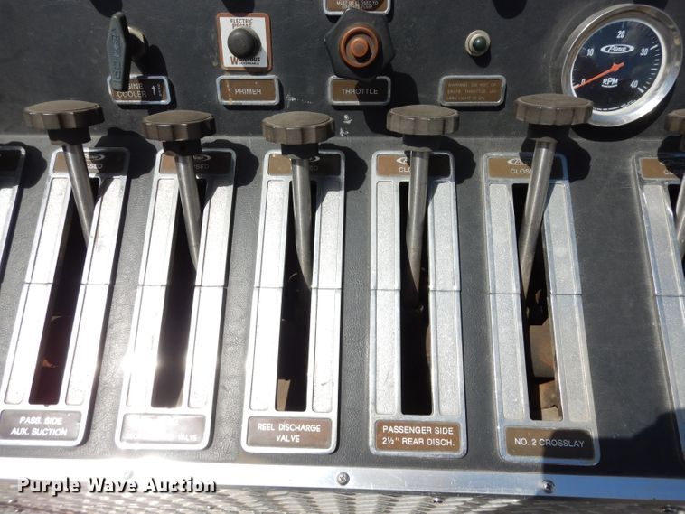 image for item DF4236 1981 Oshkosh Pierce Arrow E1055  pumper fire truck