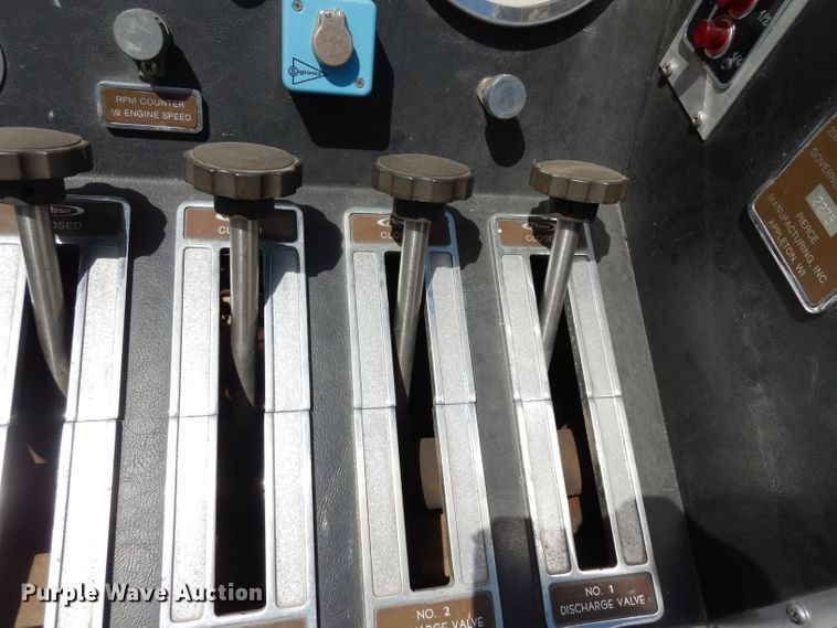 image for item DF4236 1981 Oshkosh Pierce Arrow E1055  pumper fire truck