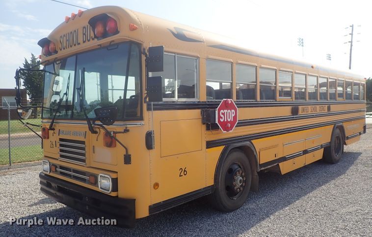 image for item DG2307 1996 Blue Bird TC2000  school bus