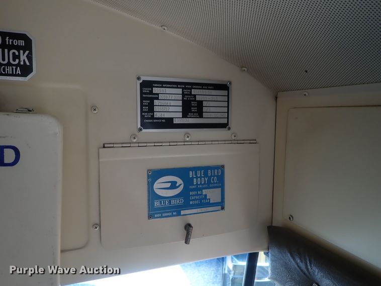 image for item DG2307 1996 Blue Bird TC2000  school bus