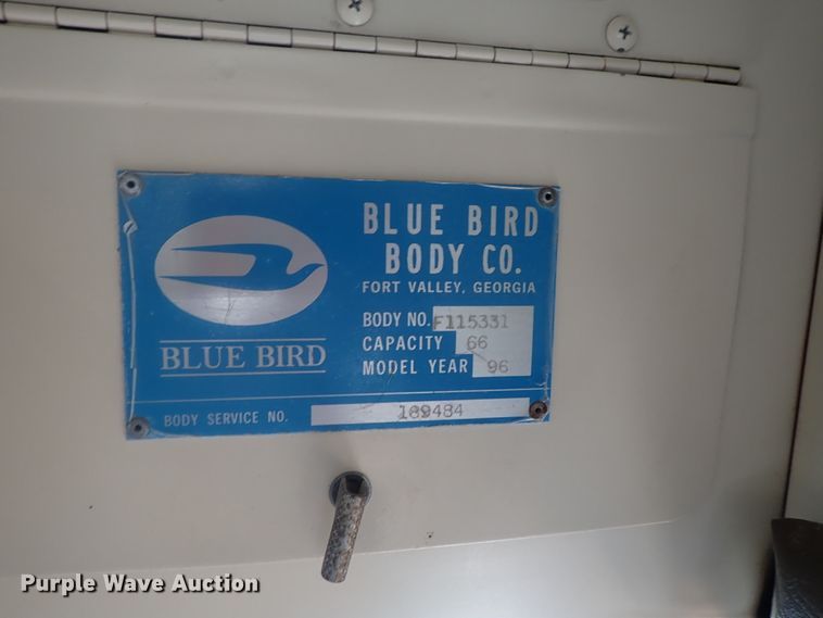 image for item DG2307 1996 Blue Bird TC2000  school bus