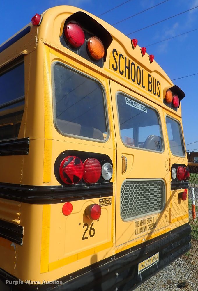 image for item DG2307 1996 Blue Bird TC2000  school bus