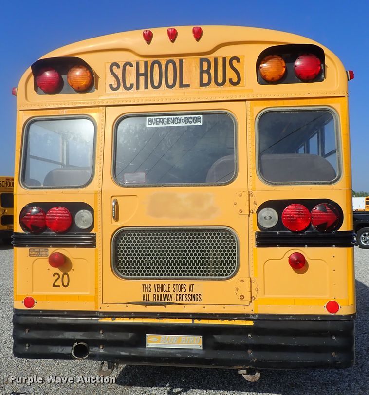 image for item DG2308 1995 Blue Bird TC2000  school bus