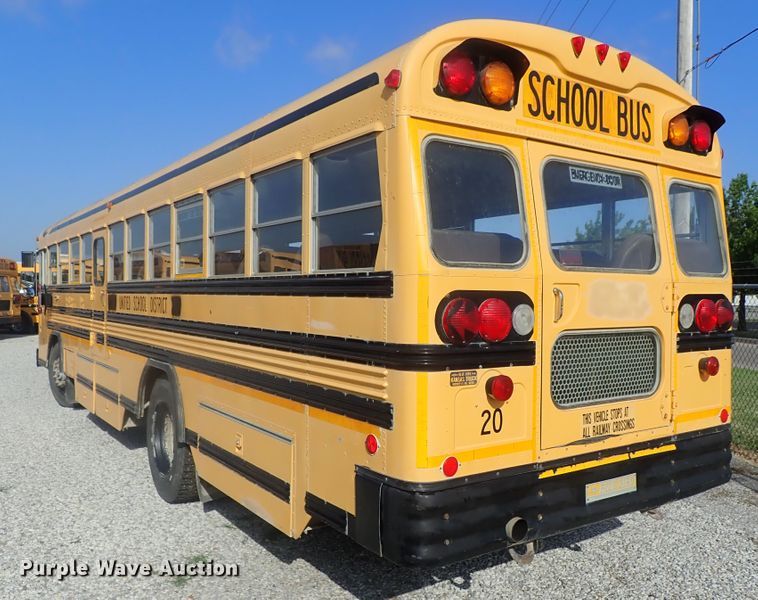 image for item DG2308 1995 Blue Bird TC2000  school bus