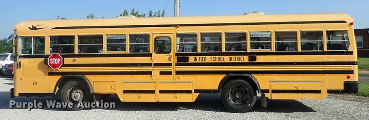 image for item DG2308 1995 Blue Bird TC2000  school bus