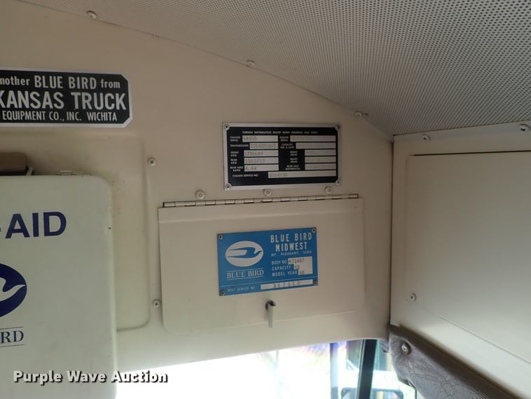 image for item DG2308 1995 Blue Bird TC2000  school bus