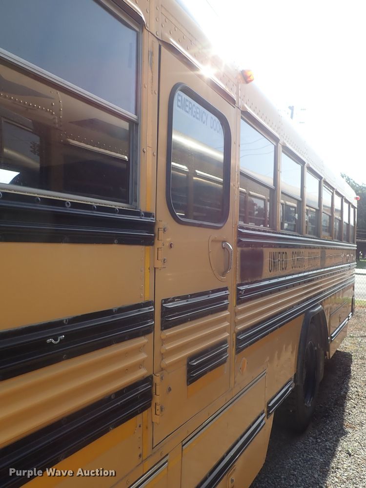 image for item DG2308 1995 Blue Bird TC2000  school bus