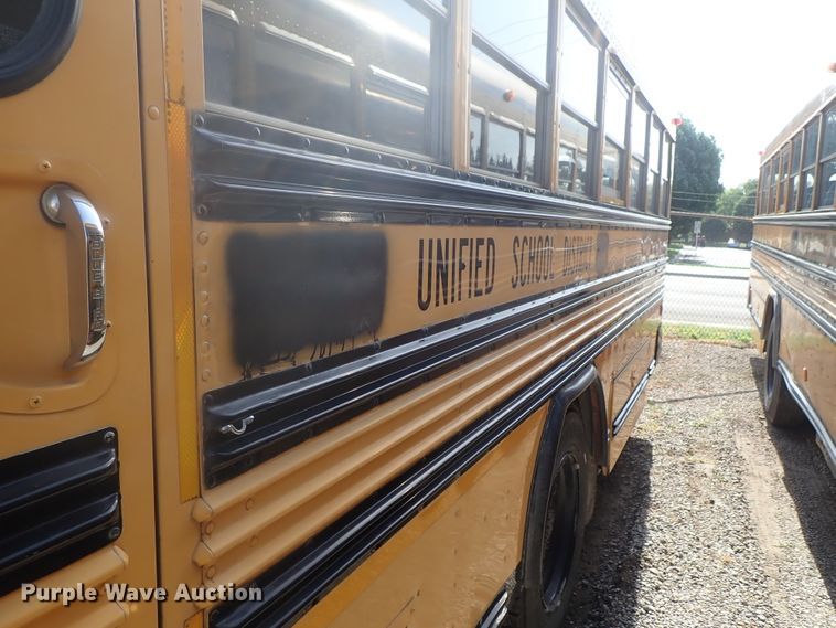 image for item DG2308 1995 Blue Bird TC2000  school bus