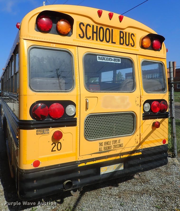 image for item DG2308 1995 Blue Bird TC2000  school bus