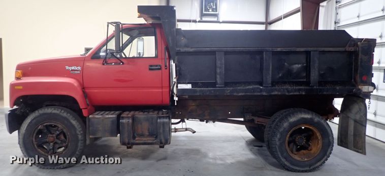 image for item DG3188 1996 GMC C7000 TopKick   dump truck