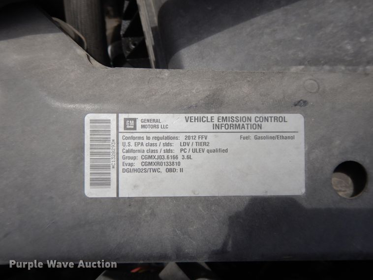 image for item DG7914 2012 Chevrolet Impala