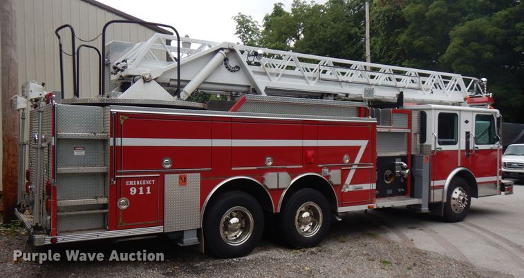 image for item DG7918 1995 Spartan 5188 280  pumper ladder fire truck