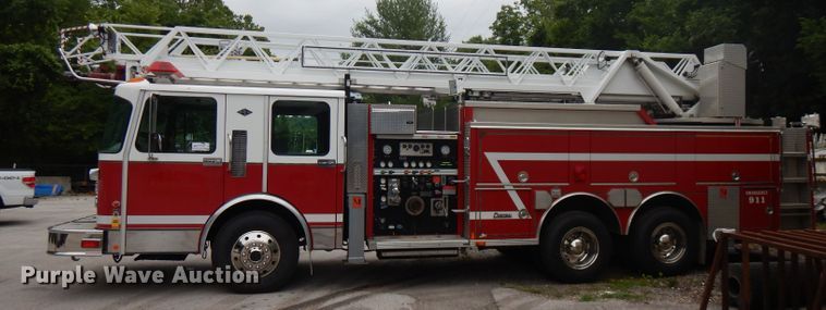 image for item DG7918 1995 Spartan 5188 280  pumper ladder fire truck