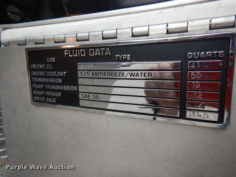 image for item DG7918 1995 Spartan 5188 280  pumper ladder fire truck