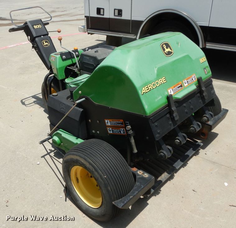 John Deere Aercore 800 aerator in Burleson, TX Item DI5255 sold