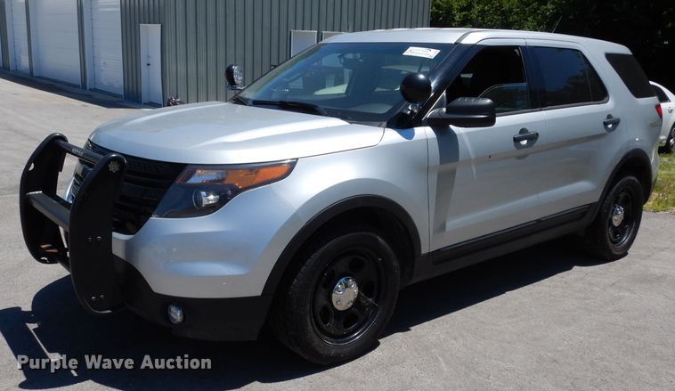 image for item DJ4280 2014 Ford Explorer Police  SUV