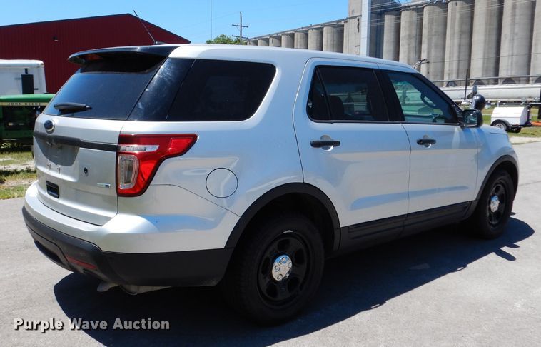 image for item DJ4280 2014 Ford Explorer Police  SUV
