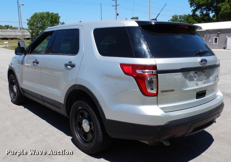 image for item DJ4280 2014 Ford Explorer Police  SUV