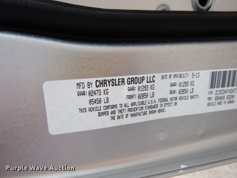 image for item DJ4304 2013 Dodge Charger Police