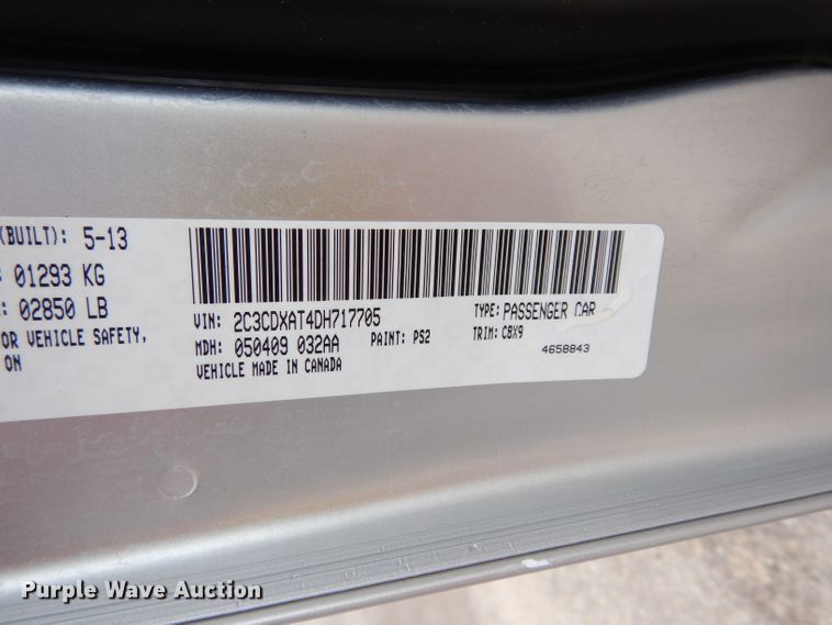 image for item DJ4304 2013 Dodge Charger Police