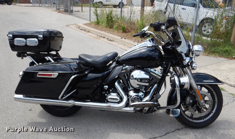 image for item EK9242 2014 Harley Davidson Road King Police motorcycle
