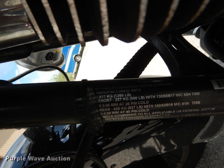 image for item EK9242 2014 Harley Davidson Road King Police motorcycle