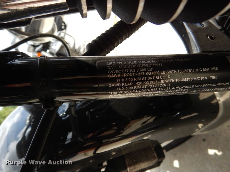 image for item EK9243 2014 Harley Davidson Road King Police motorcycle