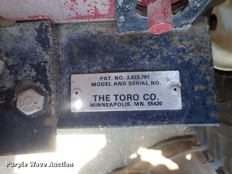 image for item GS9248 Toro Sand Pro 3000 bunker rake