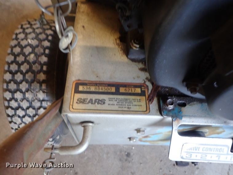 image for item GS9280 Sears 5/22 snow blower