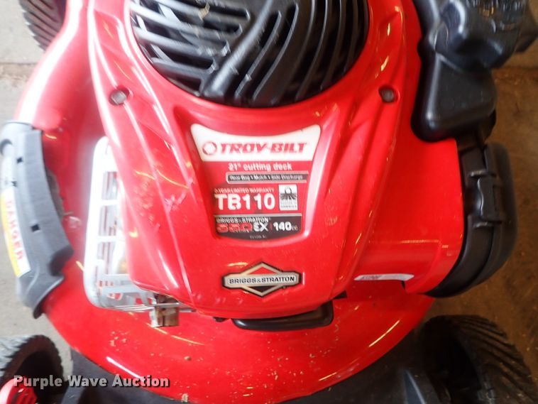 image for item GS9281 Troy-Bilt push mower